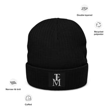 Load image into Gallery viewer, Ribbed knit beanie