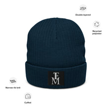 Load image into Gallery viewer, Ribbed knit beanie