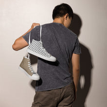 Load image into Gallery viewer, Men’s high top canvas shoes
